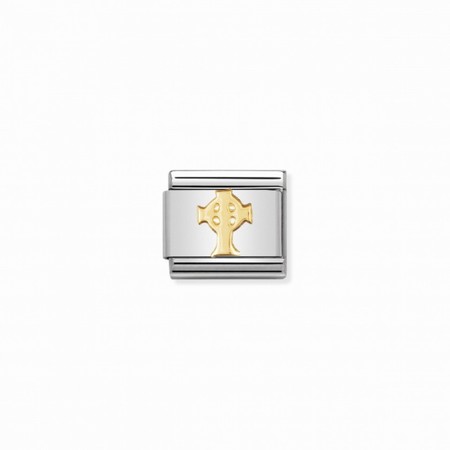 Nomination Gold Celtic Cross Composable Charm